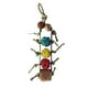 thumbnail image 2 of Jaula Para Loros, Juguetes Colgantes, Pájaros, Mordedura, Agapornis, Pinzones, Rompeburros, Bola Amarilla, Azul Y Roja, 2 of 5