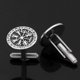 thumbnail image 2 of Colleras Gemelos Modelo Vikingo Vegvísir para Ropa Camisa, 2 of 3