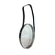 thumbnail image 1 of Espejo Redondo Colgante Con Cuero Sintetico 40cm G, 1 of 2