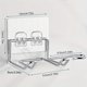 thumbnail image 1 of Organize Your Bathroom with Our Sturdy Wall-Mounted Hair Dryer Holder Rack - Efficient and Handy Bathroom Accessory for Hair Dryer and Straightener Storage, 1 of 5