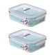 thumbnail image 1 of Pack 2 Contenedores Vidrio Hermetico Rect 2000mL Glasslock, 1 of 2