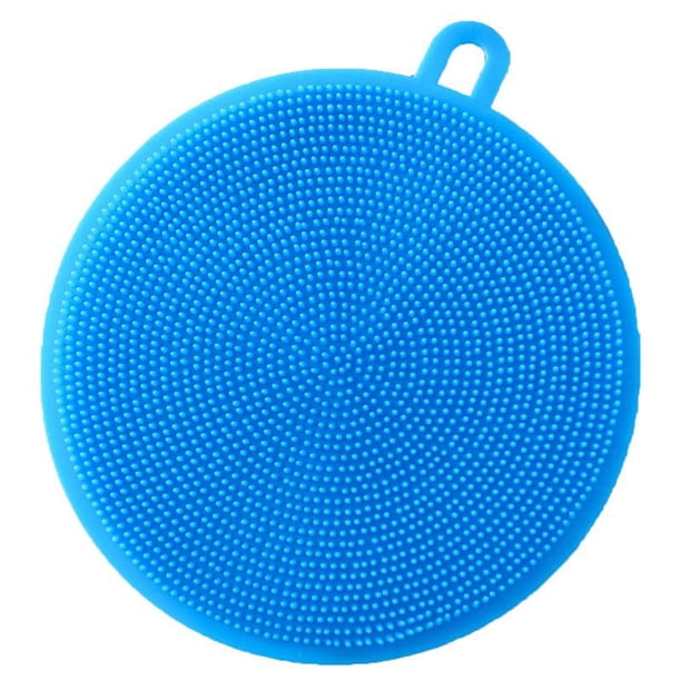 1pc Silicone Cleaning Brush Dishwashing Sponge Multi-functional Fruit Vegetable Cutlery Kitchenware Brushes Kitchen Tools