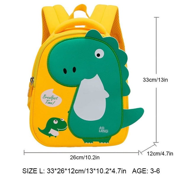 GREATOP New Children School Bags 3D Dinosaur Cartoon Kids Bag Cute Toddler School Boys Backpack Kindergarten Mochila Infantil For School Opens