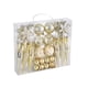 thumbnail image 1 of 40 Colgantes Pequeños De Navidad Irrompibles Para Fiestas, Celebraciones, Dorados, 1 of 3