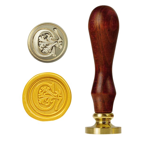 1pc Vintage Retro Letter A-M Wax Seal Stamp - Perfect for Personalizing Envelopes and Packages