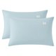 thumbnail image 1 of REGALWOVEN 2 Pack Funda de Almohada de Algodón, Fundas de Almohada de Enfriamiento Suave con Cierre de Sobre, Fundas de Almohada para Mujeres y Hombres Azul Queen, 1 of 5