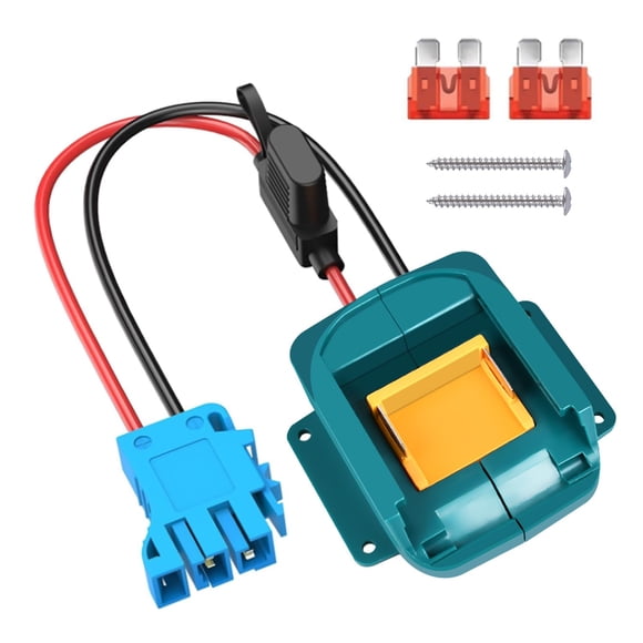 Rueda adaptadora de corriente para batería Makita LXT de 18 V para niños