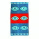 thumbnail image 1 of Toalla de Playa Velour Ojos, 1 of 3