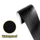 thumbnail image 3 of Papel pintado Border Teemall, PVC negro con vetas de madera, 10 m x 10 cm, 3 of 9