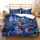 thumbnail image 1 of x1839 Bed SheetsStitch Bedding Sets Quilt Cover With Pillowcase Twin Full Bedclothes For Boys Girls Christmas Gift 3-Piece Bedding Set (1 Duvet Cover + 2 Pillow Shams) nj1839, 1 of 5