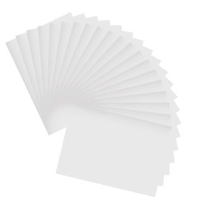 Magideal - 20 Piezas Cubiertas Antiadherentes Accesorios De Punta De Aguja Herramientas Papel De Liberación A Prueba De Polvo Para Pintura De Diamantes Costura N A6 105 Cm X 148 Cm