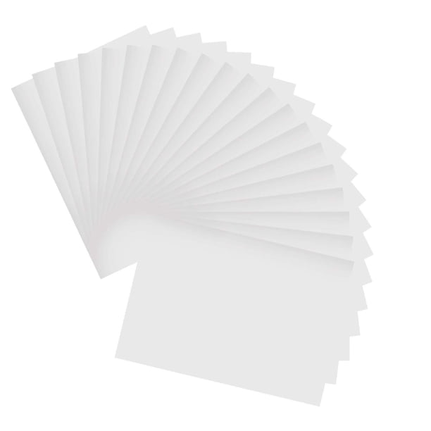 20 Piezas Cubiertas Antiadherentes Accesorios de Punta de Aguja Herramientas Papel de Liberación a Prueba de Polvo para Pintura de Diamantes Costura N A6 105 cm x 148 cm
