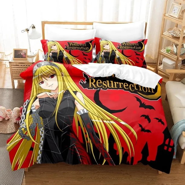 Girls Murder Princess Bedding Set Boys Girls Twin Queen Size Duvet Cover Pillowcase Bed Kids Adult Fashion Home TextilesBed Sheets