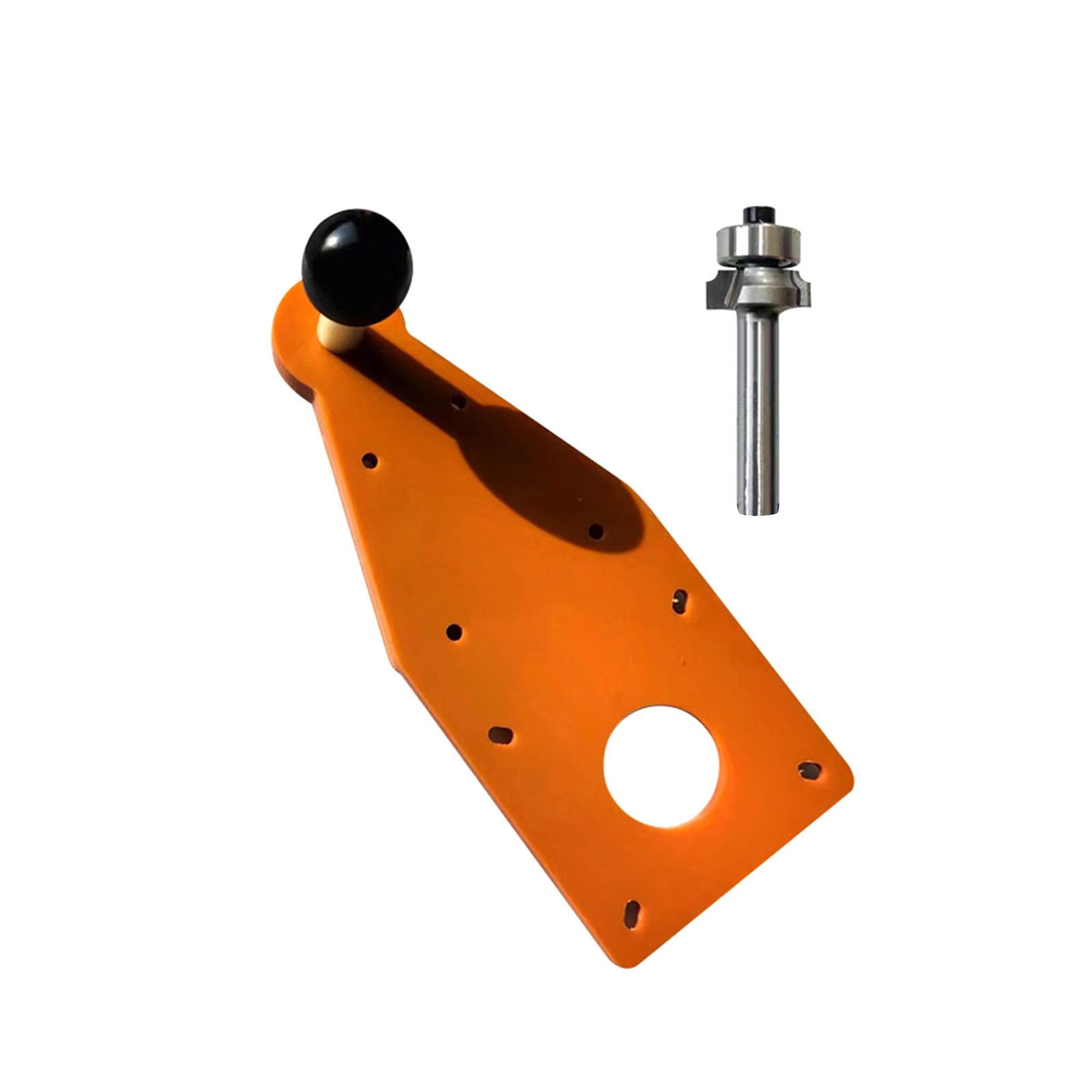 Magideal - Tabla De Equilibrio Para Bordeadora Con Placa De Posición De Broca De Enrutador Con Mango, Accesorios Resistentes, Ayuda Universal Para Carpintería, B