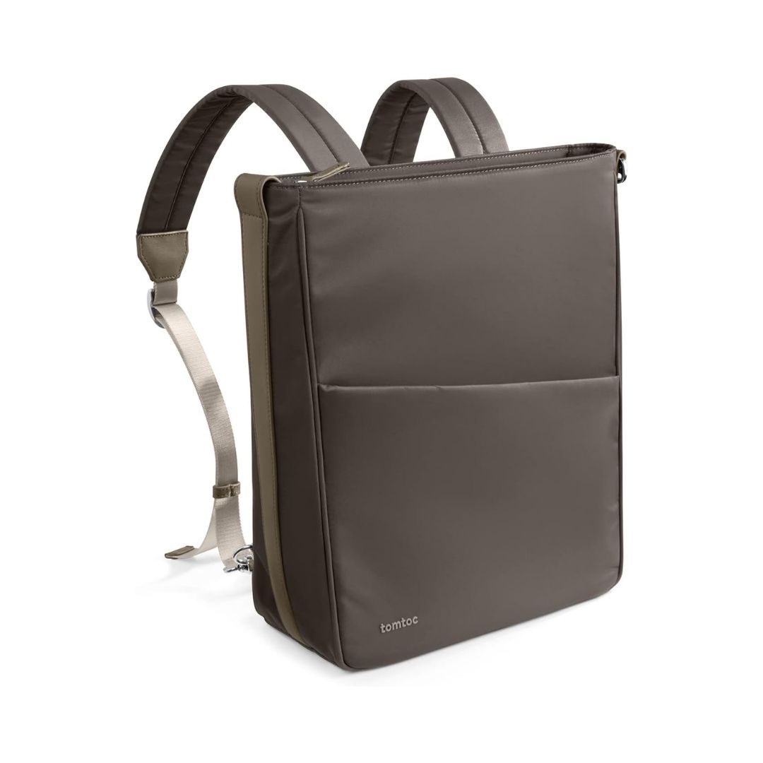 Tomtoc - Mochila/Bolso De Hombro Slash H63 Para 11 - Marrón