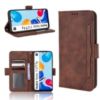 Funda Tipo Billetera Foxdock Para Xiaomi Redmi Note 11 4G – Tapa Flip Con Tarjetero