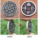 thumbnail image 5 of Colgante nórdico Vegvísir Odin de peltre CCBFY, 5 of 5