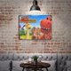 thumbnail image 4 of La Pequeña Escuela de Dinosaurios Cartel Metálico, Decoración de Pared de Cartel Metálico Personalizado para Regalos de Fans, Amigos, Familia y Amantes 20*30CM, 4 of 6