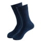 thumbnail image 1 of Calcetines de doble aguja con giro para hombre, calcetines extra grandes de línea paralela, forrados, gruesos y cálidos, de lana de conejo, calcetines casuales de tubo medio., 1 of 5