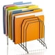 thumbnail image 3 of Wire Caddy Grande Inclinado Con 8 Compartimentos Color Negro, 3 of 3