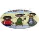 thumbnail image 1 of Ed, Edd y Eddy Alfombra Redonda de Felpa Coral, Antideslizante, No Desprende Pelusas, Lavable y Duradera para Salón, Dormitorio y Habitación de Niños 60cm, 1 of 6