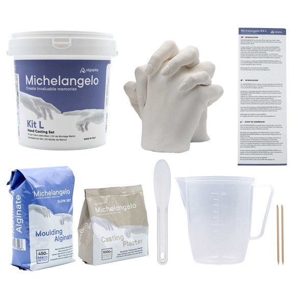 Kit de Moldeo ALGAPLAY Michelangelo para Parejas – Fabricado en Italia