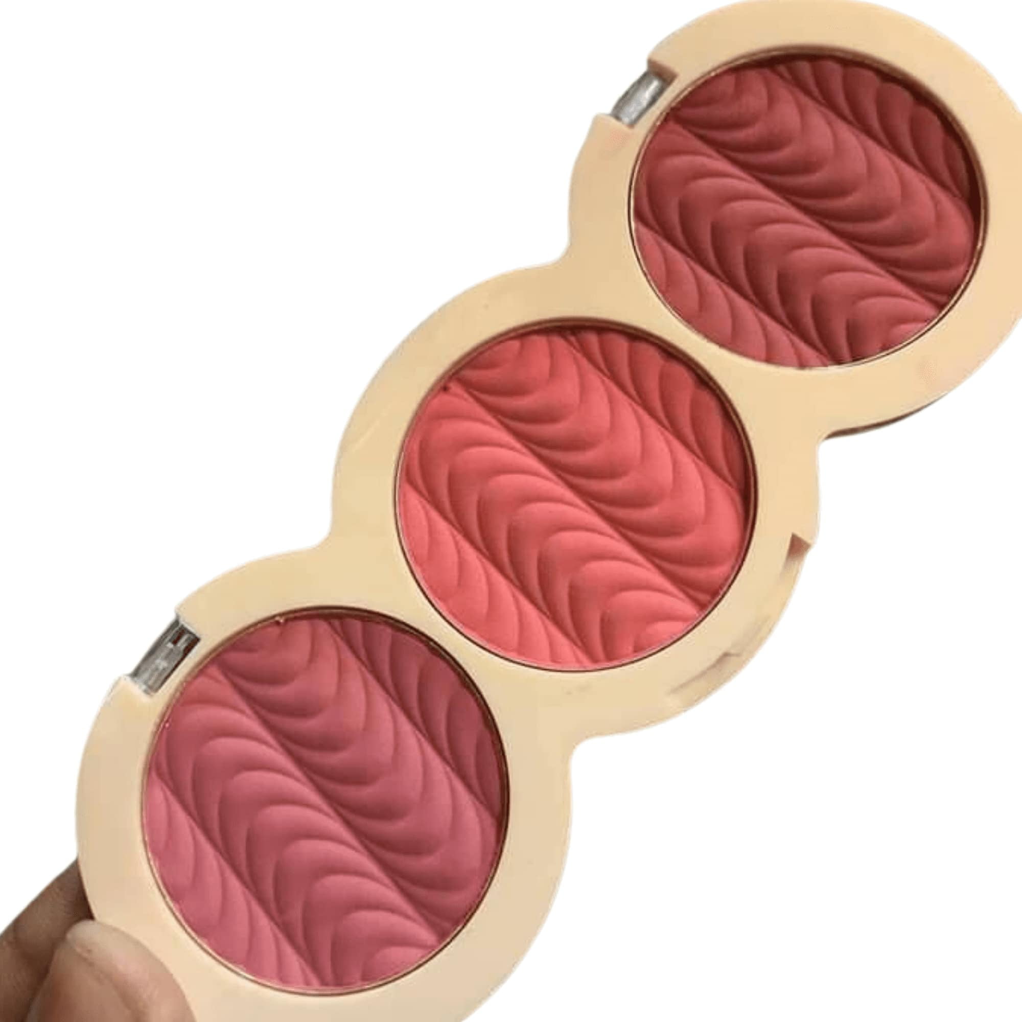 Flower Secret - Paleta Chica De Rubor En Polvo De 3 Tonos Blush