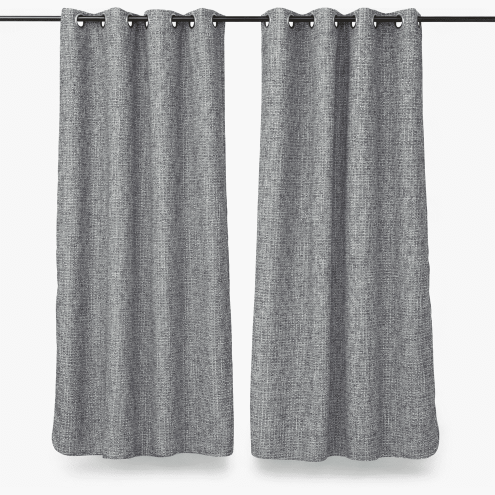 Zahr - Set 2 Cortinas Merida Gris