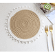 thumbnail image 3 of Individual fibra tejido rústico 30cm marrón, 3 of 3