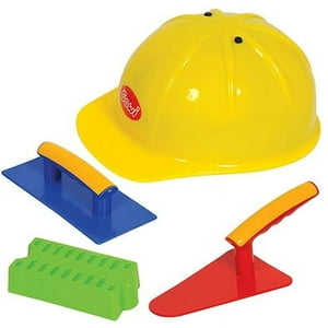 Gowi - Herramienta Con Casco Set De 4 Piezas