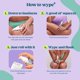 thumbnail image 5 of Papel higiénico en gel Wype Viva La V Flushable Feminine 47 ml, 5 of 6