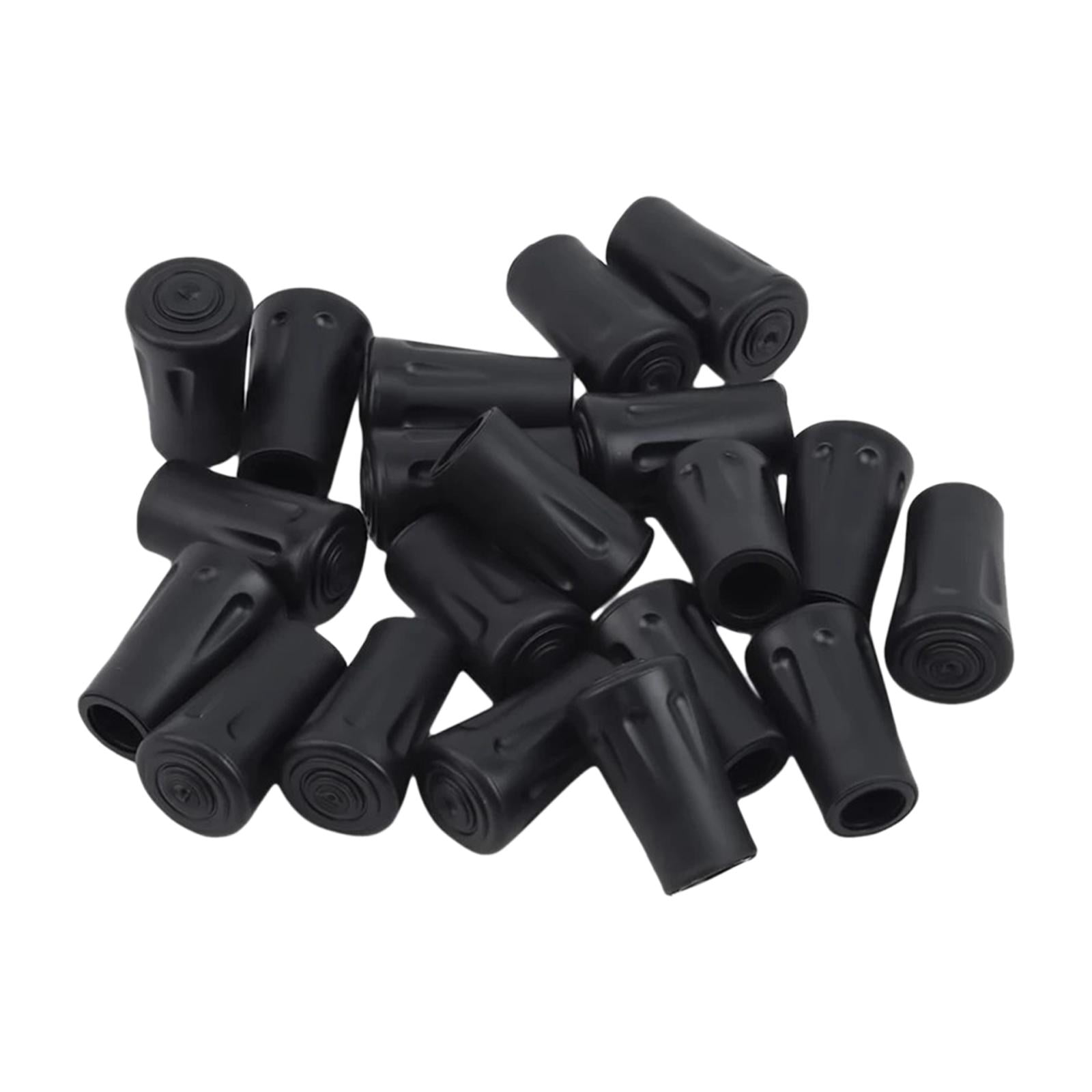 Ioensy - 18 Uds. Puntas Para Bastones De Senderismo, Bastones De Goma Para Senderismo, Puntas Para Bastones Para Caminar De 12mm De Diámetro