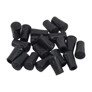 Ioensy - 18 Uds. Puntas Para Bastones De Senderismo, Bastones De Goma Para Senderismo, Puntas Para Bastones Para Caminar De 12Mm De Diámetro