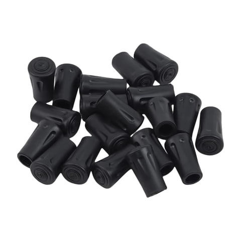 Ioensy - 18 Uds. Puntas Para Bastones De Senderismo, Bastones De Goma Para Senderismo, Puntas Para Bastones Para Caminar De 12Mm De Diámetro
