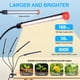 thumbnail image 3 of Luz de cultivo LED FECiDA 2026 de 36 W, 4 cabezales, clip con temporizador, 3 of 9
