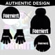 thumbnail image 5 of Set de gorro de invierno y guantes de nieve Fortnite para niños, 5 of 5