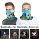 thumbnail image 4 of Mojo Swoptops Braga de Cuello Protección Solar - Bandana UV Refrescante para Ciclismo y Deportes al Aire Libre, Hombres y Mujeres, 4 of 6
