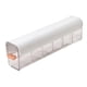 thumbnail image 2 of Caja De Almacenamiento De Calcetín De Ropa Interior Colgante Portátil 6 Rejillas Para Cinturones Sujetador Corbatas Blanco, 2 of 5
