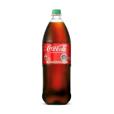 Bebida Original Botella Retornable 2 L Coca-Cola