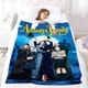 thumbnail image 5 of La Familia Addams anti-pilling, suave, ligera, esponjosa y acogedora de lujo para hogar y cocina – Perfecta para niños y adultos,80X100cm, 5 of 6