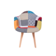 thumbnail image 2 of Sitial Pack 4 Poltrona patchwork MULTICOLOR, 2 of 3