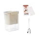 thumbnail image 2 of Colador de yogur Colador de alimentos con temporizador Malla fina con cuchara 1,6 l Herramienta para yogur casero fácil de limpiar Máquina para hacer, 2 of 5