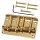 thumbnail image 3 of Puente De Bajo De 4 Cuerdas De 80mm, Pieza Trasera Ajustable Con Tornillos Para Bajo Aureate, 3 of 5