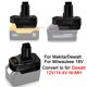 thumbnail image 2 of Para Ma*kita 18V BL1850B Batería de Litio a para DE*walt 12V 14.4V Batería Ni-MH Herramientas Eléctricas Adaptador de Batería Convertidor, 2 of 8