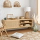thumbnail image 4 of Rack para TV con Puerta de Junco Diseño Natural Atmosphera, 4 of 6