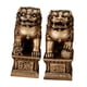 thumbnail image 3 of Estatua De León De Resina Creativa, Decoración China De Feng Shui Para El Hogar, Estantería, Oficina, Bronce, 3 of 3