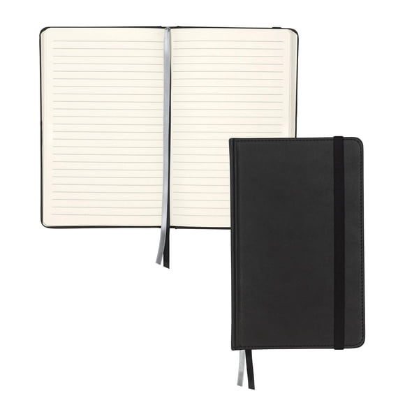 Cuaderno Samsill Classic Tapa Dura 240 Hojas Rayadas Negro