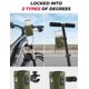 thumbnail image 3 of Portavasos para moto KEMIMOTO, tela Oxford, color verde militar, 3 of 7