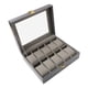 thumbnail image 1 of Caja Para Relojes Para Hombre, Organizador De Joyas Para Regalar, Ideal Para Negocios, Anillos, Pulseras, 10 Ranuras, 1 of 5