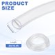 thumbnail image 2 of Manguera Transparente Uxcell, Manguera de Plástico Flexible para Agua, 0.47"(12mm) DI & 0.59"(15mm) DE & 16.4ft, 2 of 7